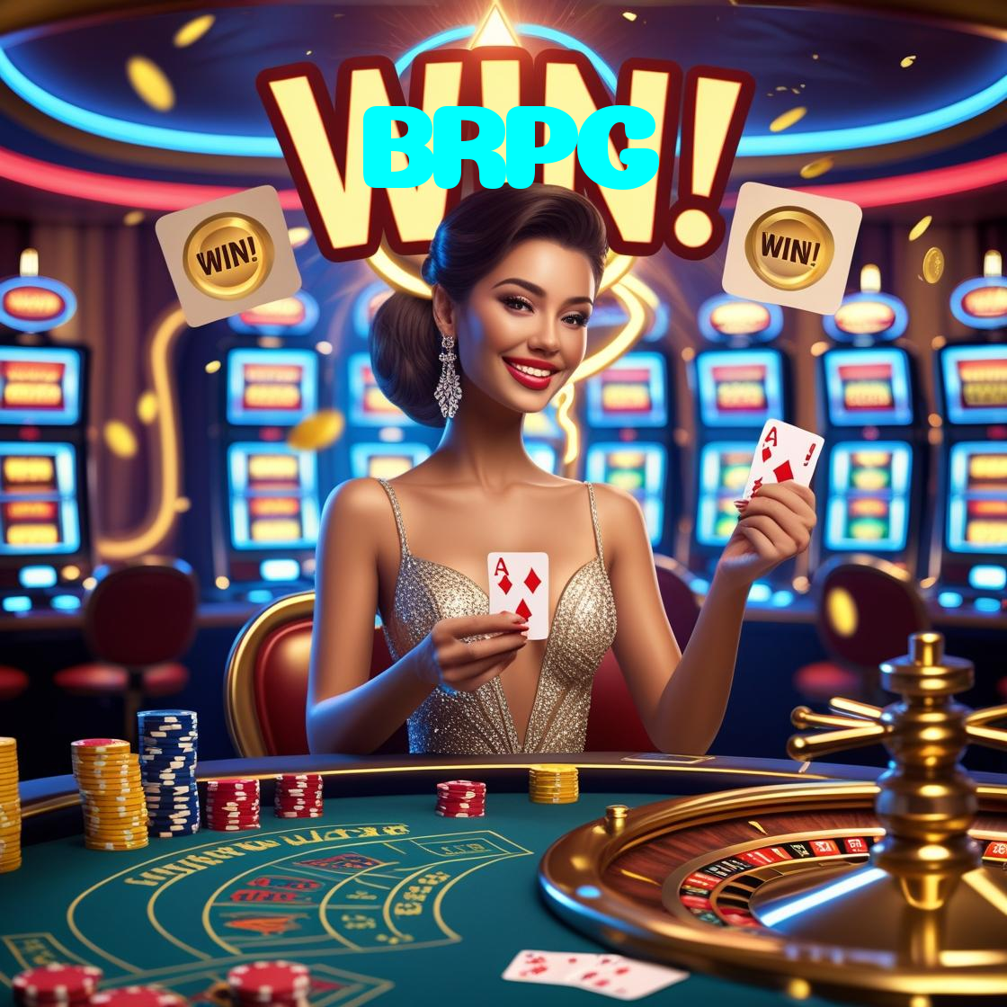 BRPG:Gire as slots e vença com grandes prêmios!