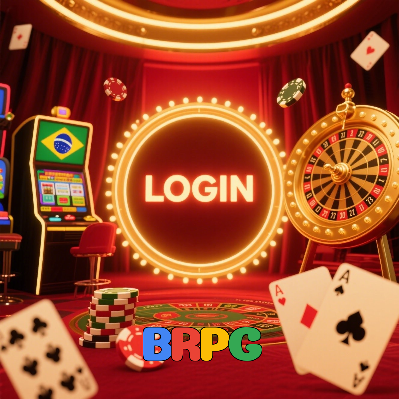 BRPG：Gire as slots e conquiste jackpots de tirar o fôlego!