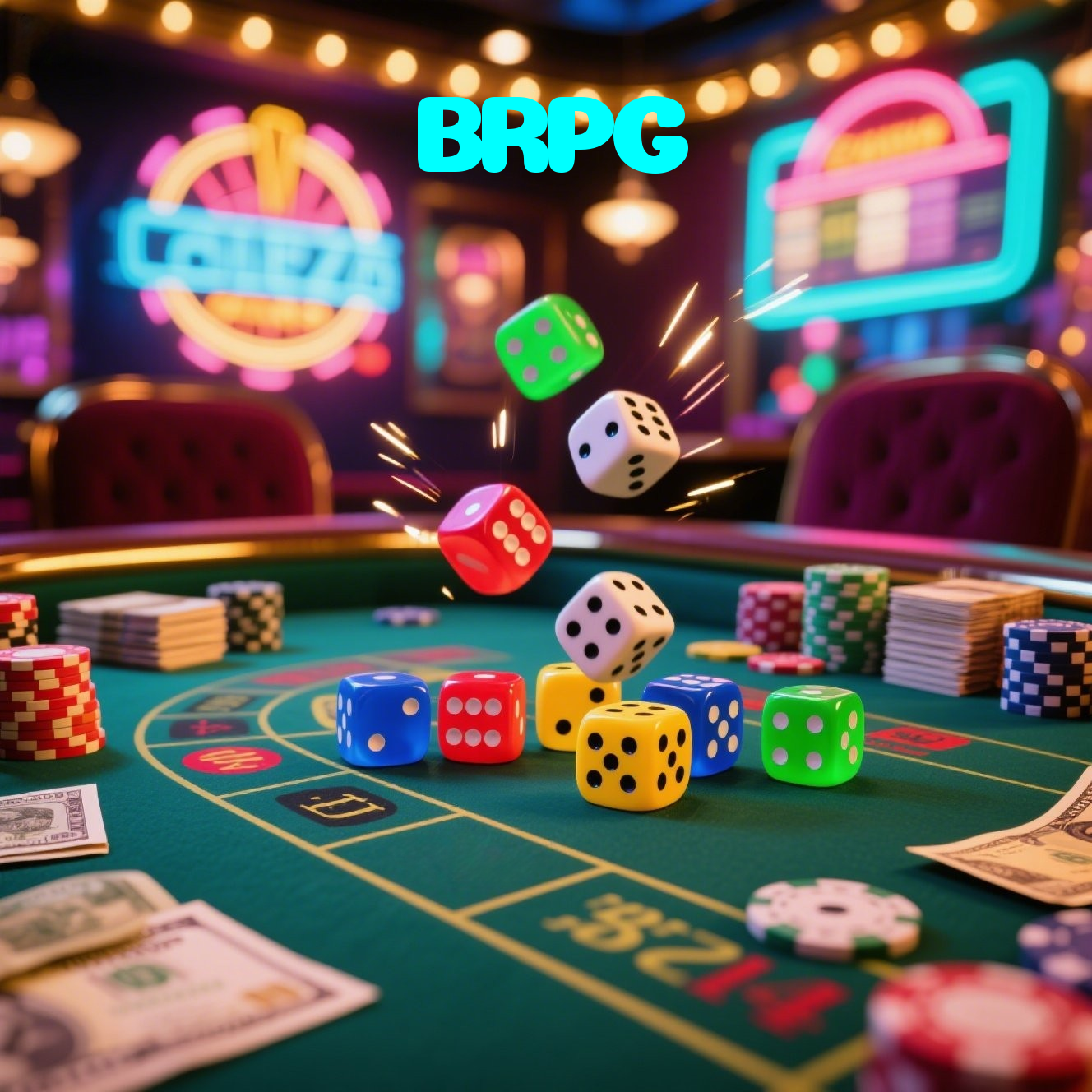 BRPG：Jogue blackjack, slots e aposte ao vivo no futebol, tudo no mesmo cassino!