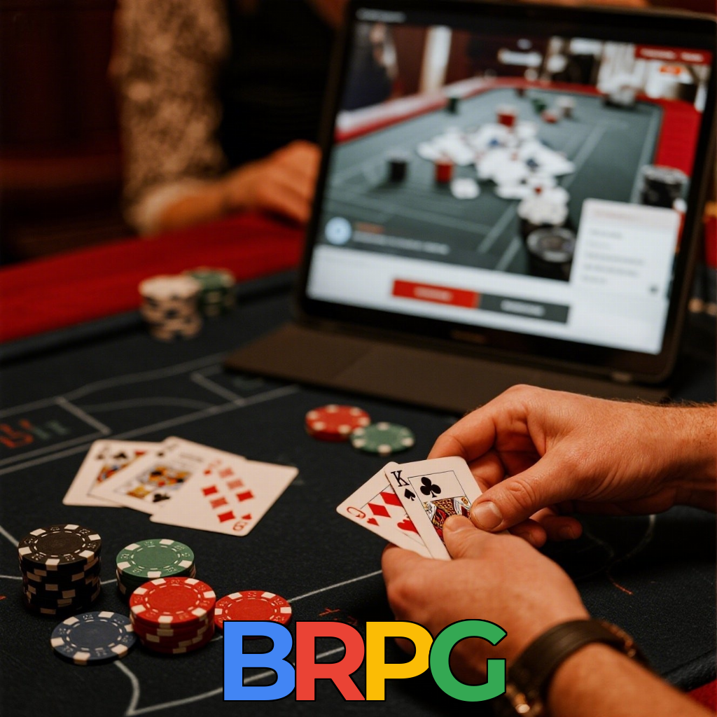 BRPG:Jogue no cassino mais seguro com blackjack, poker e futebol online!