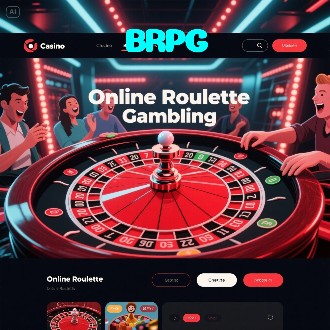 BRPG:Jogue slots, roleta e aposte no futebol para grandes vitórias!